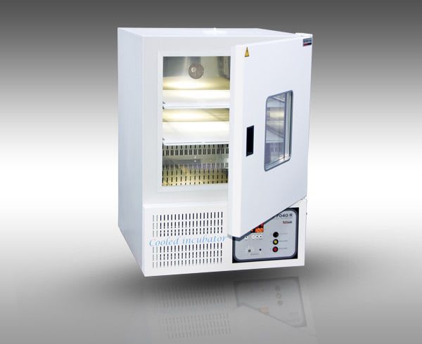 Refrigerated laboratory incubator / bacteriological / bench-top / stainless steel M 7040 Elektro-mag
