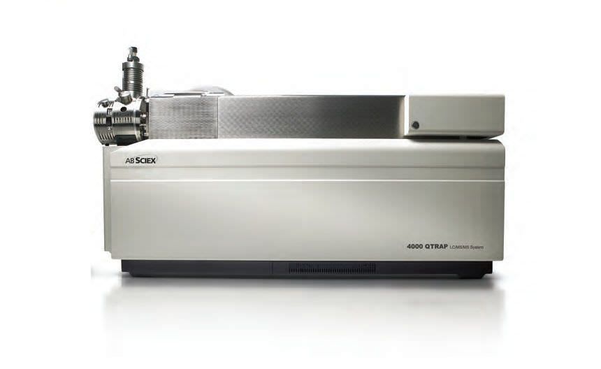 Fluid chromatography system / LC/MS/MS / coupled to a mass spectrometer / QIT 4000 QTRAP® AB SCIEX