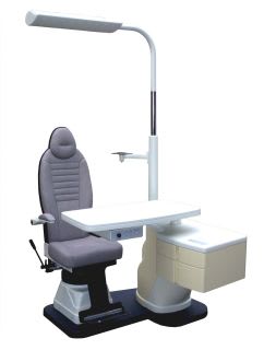 Ophthalmic workstation / with chair / 1-station 65GA NEW OMEGA Frastema