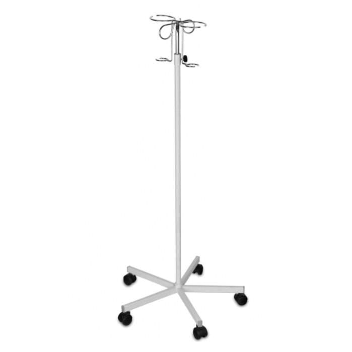 2-hook IV pole / telescopic / on casters FWK-01 Formed