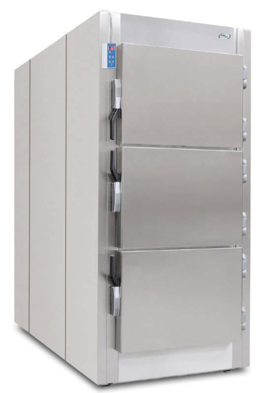 3-body refrigerated mortuary cabinet MMC 3.3 EVERmed