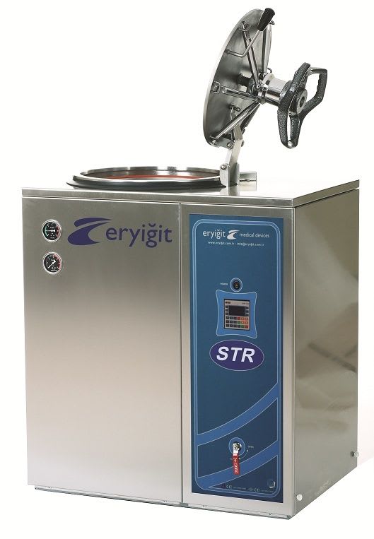 Laboratory autoclave / vertical 75 L | STR 75 ERYIGIT Medical Devices