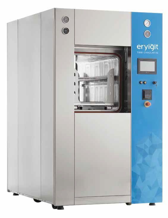 Medical autoclave / vertical / with sliding door 422 L | STR 6610S ERYIGIT Medical Devices