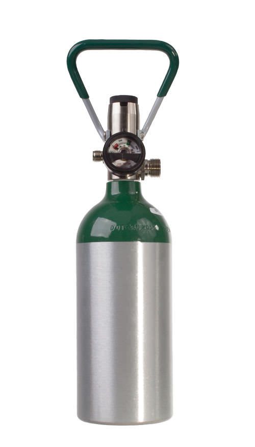 Oxygen pressure regulator / adjustable-flow / integrated Standard Essex Industries