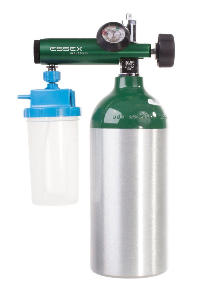 Oxygen pressure regulator / adjustable-flow CGA 870 - 2020 Series Regulator Essex Industries
