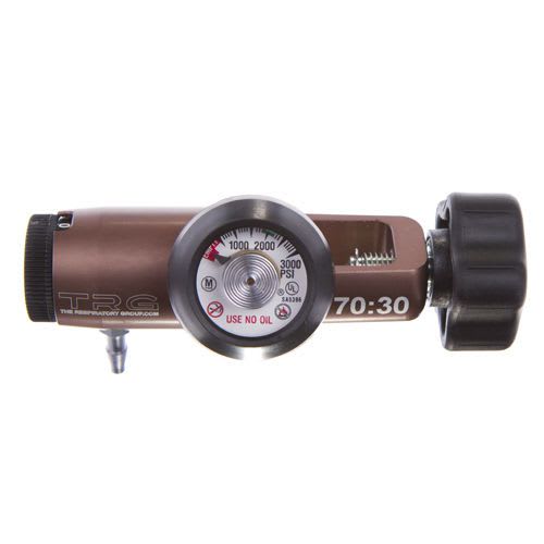 Oxygen pressure regulator / helium / adjustable-flow Heliox - CGA 890 Essex Industries