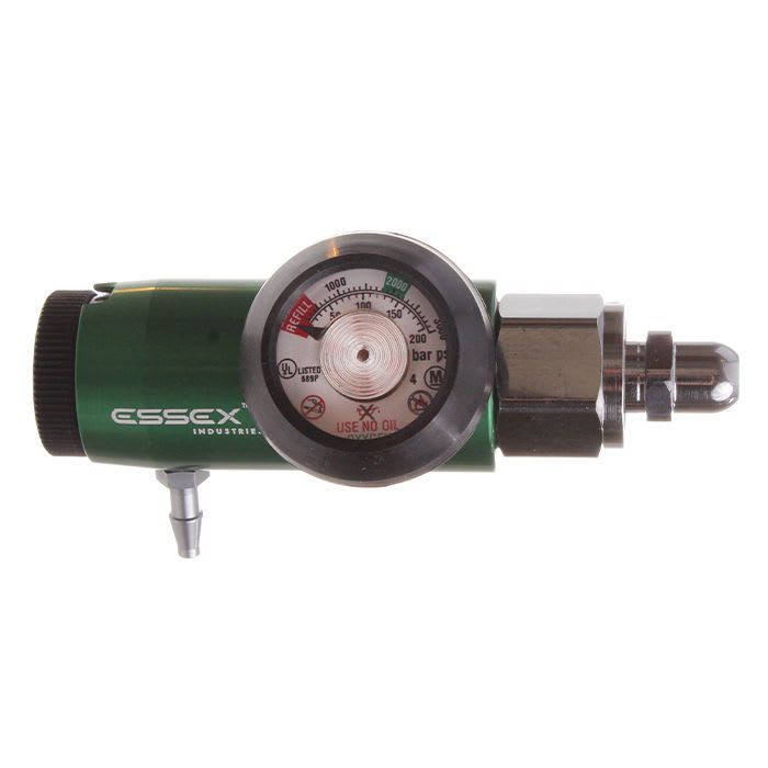 Oxygen pressure regulator / adjustable-flow CGA 540 Essex Industries