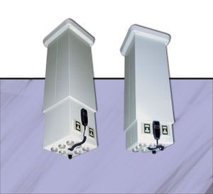 Ceiling-mounted supply column / height-adjustable 700CTEM ESCO Medicon