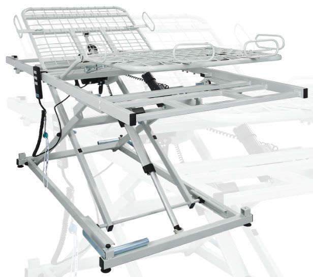 Electrical bed / height-adjustable / 3 sections aks-B4 XL aks - Aktuelle Krankenpflege Systeme