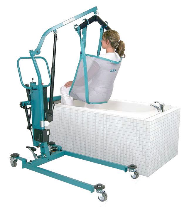 Folding patient lift / mobile aks-foldo® aks - Aktuelle Krankenpflege Systeme