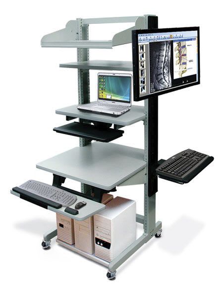 Medical computer workstation / mobile SmartRack Series AFC Industries