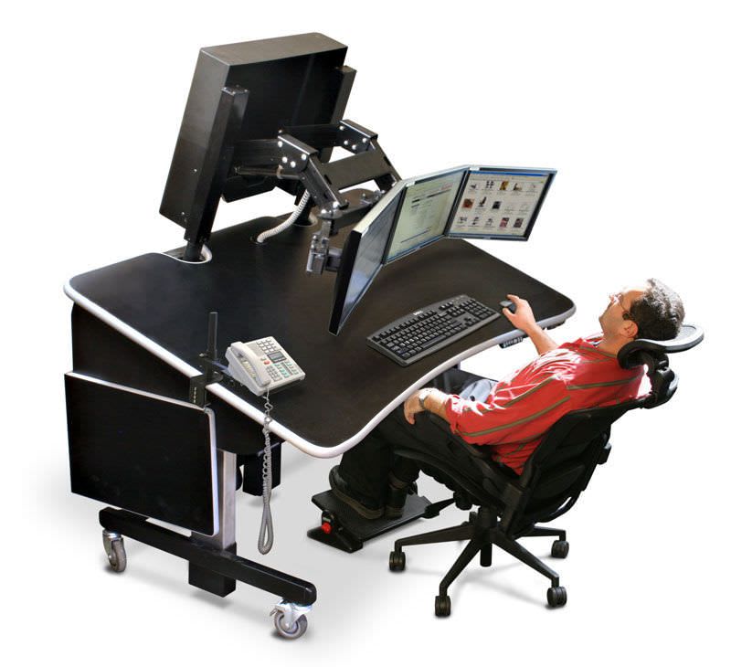 Medical computer workstation / medical imaging / for PACS Deluxe Ergo Tier 771721 AFC Industries