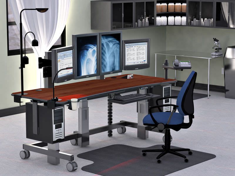 Medical imaging computer workstation / medical / for PACS Ergo Tier 772164 AFC Industries