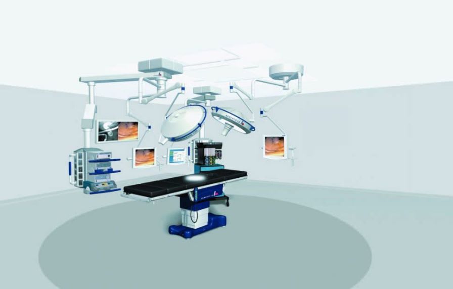 Integrated operating room SUPERSUITE Berchtold