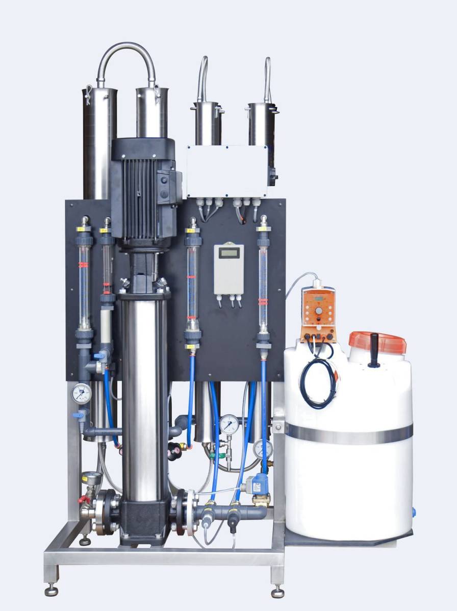 Healthcare facility water purification system / reverse osmosis RO Twin Pass Environmental Water Systems (UK)