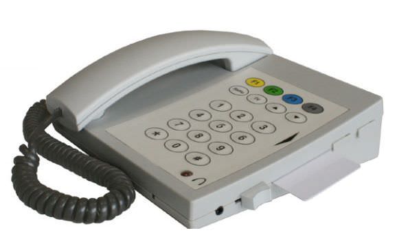 Medical telephone multi-function / with payment card readers CT 300/CT 310 Ergophone