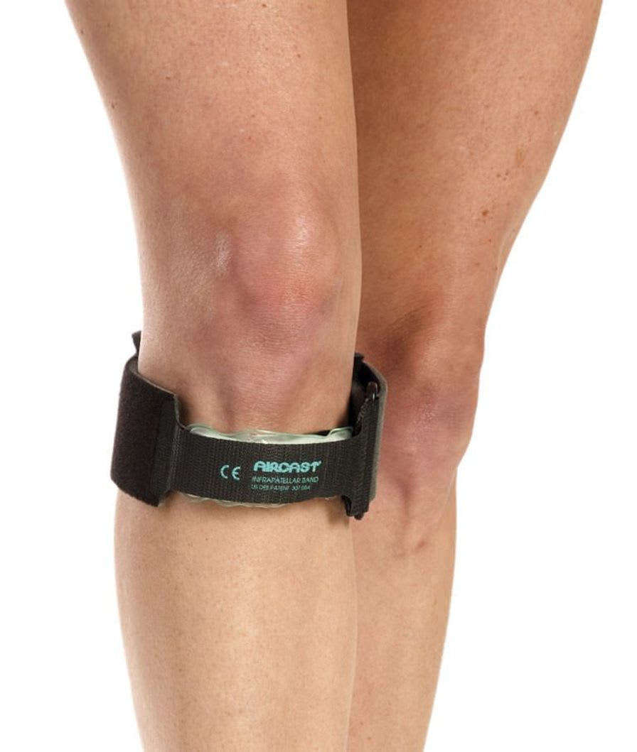 Infra-patellar knee strap (orthopedic immobilization) / inflatable Aircast