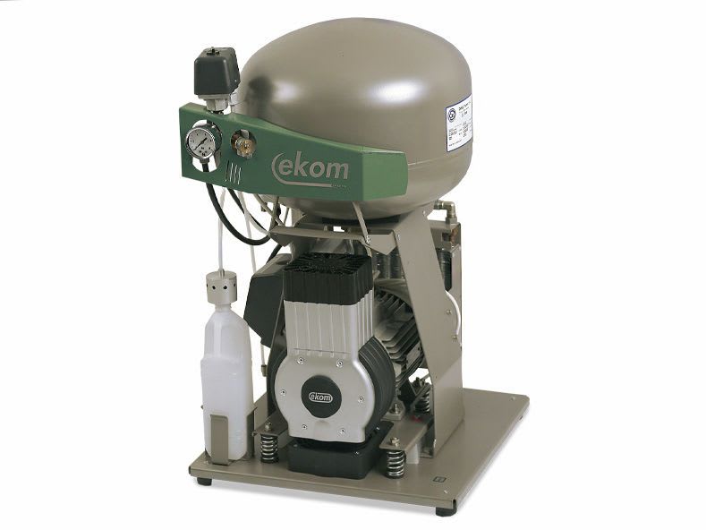 Dental unit compressor / medical / oil-free / 1-workstation 25 L | DK50 PLUS EKOM spol