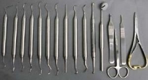 Veterinary dental surgery instrument kit DTP10620 Dentalaire