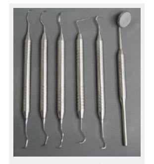 Veterinary periodontal instrument kit DTP10618 Dentalaire