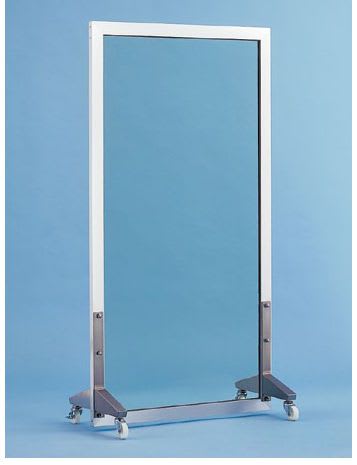 X-ray radiation protective shield / mobile / with window L-A Electric Glass Building Materials Co., Ltd.
