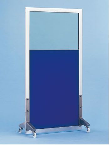 X-ray radiation protective shield / mobile / with window L-C Electric Glass Building Materials Co., Ltd.