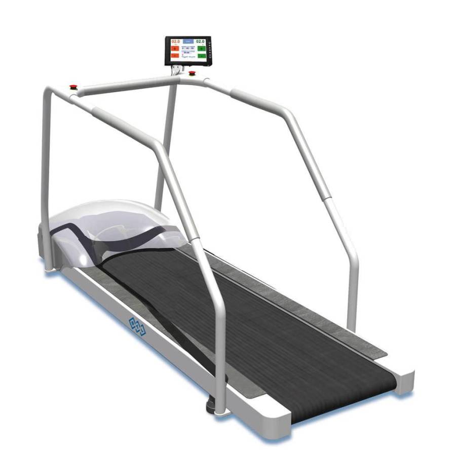 Treadmill ergometer with handrails C603.013v100 BTL International