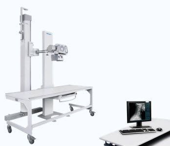 Radiography system (X-ray radiology) / digital / for multipurpose radiography / with tube-stand DIGIX eco Allengers Medical Systems