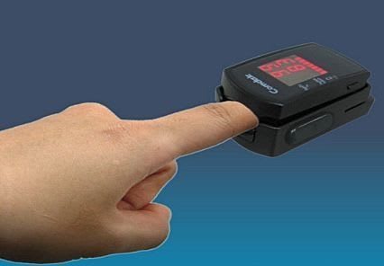 Fingertip pulse oximeter / compact 0 - 100% SpO2, 30 - 250 bpm | MD-650P Comdek Industrial