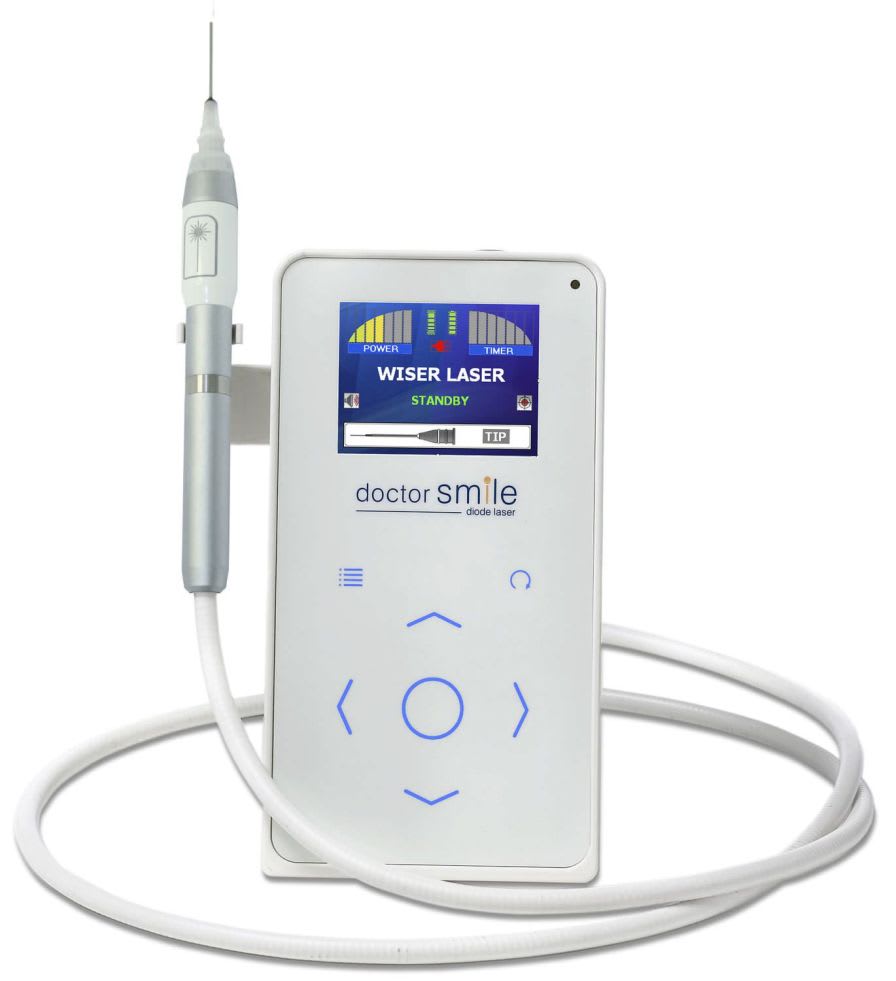 Dental laser / surgical / diode / hand-held 980 nm, 14 W | WISER Doctor Smile