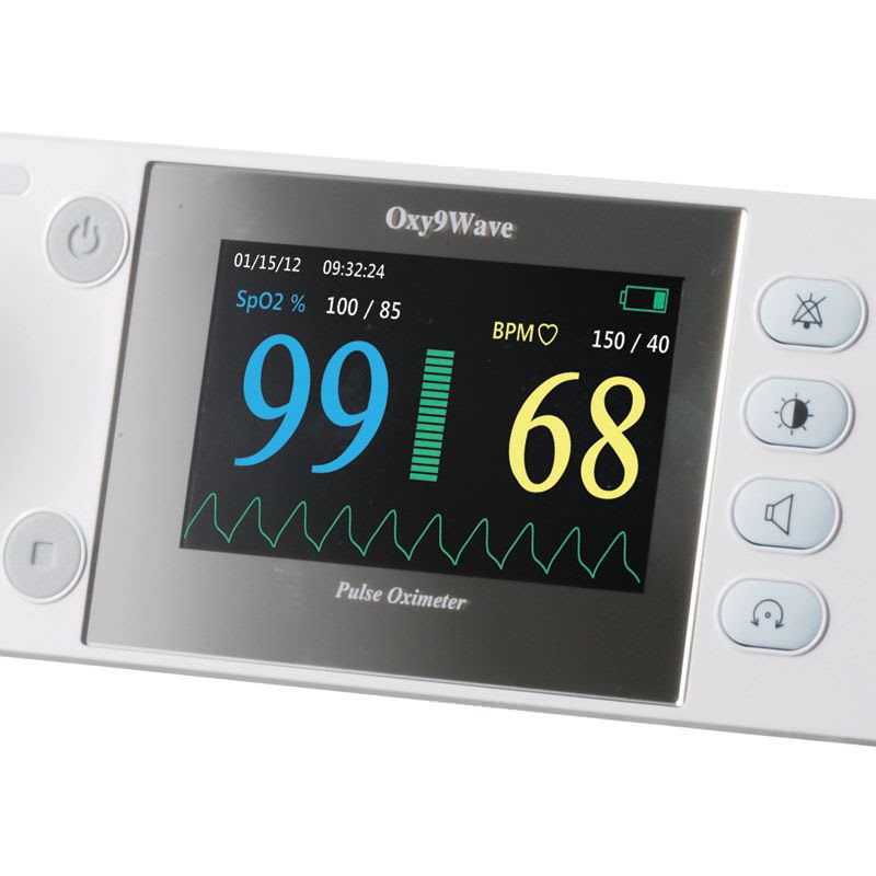Handheld pulse oximeter / with separate sensor 40 - 100 % SPO? | Oxy9Wave Bionet
