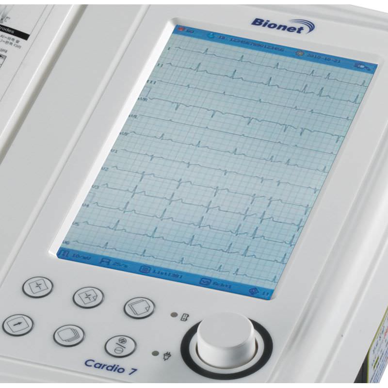 Digital electrocardiograph / 12-channel / with touchscreen Cardio7 Bionet