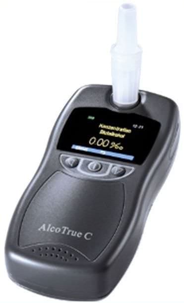 Alcohol breath tester digital AlcoTrue® C Bluepoint Medical