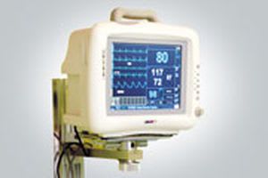 Compact multi-parameter monitor / transport PHOEBE 3F Medical Systems