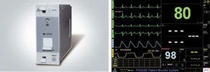 Modular multi-parameter monitor DIONA 3F Medical Systems