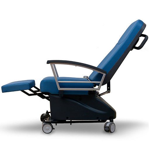 Reclining medical sleeper chair / on casters / electrical Marina Decam