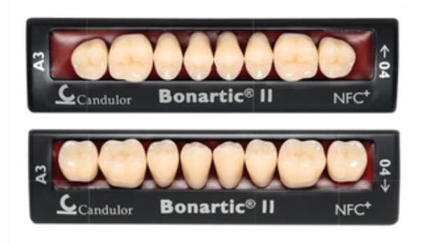 Nanocomposite dental prosthesis BONARTIC® II NFC Candulor