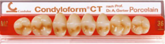 Ceramic dental prosthesis CONDYLOFORM® CT Candulor