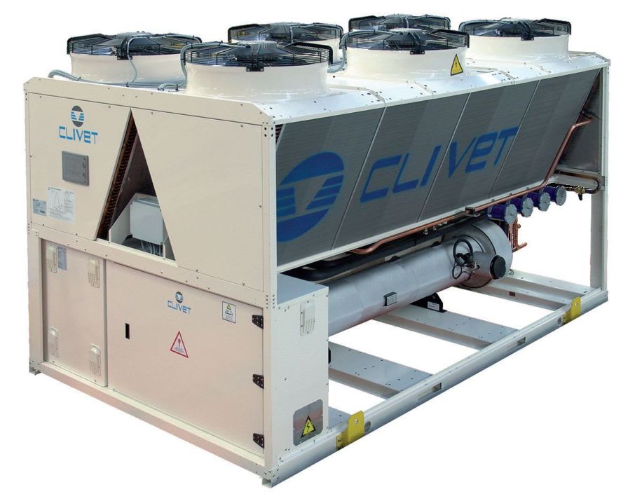Air-cooled water chiller / for healthcare facilities 509 - 965 kW | WSAT-XSC CLIVET