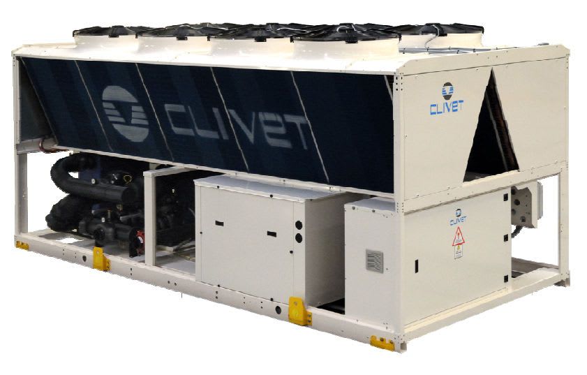 Air-cooled water chiller / for healthcare facilities 196 - 654 kW | SPINchiller² CLIVET