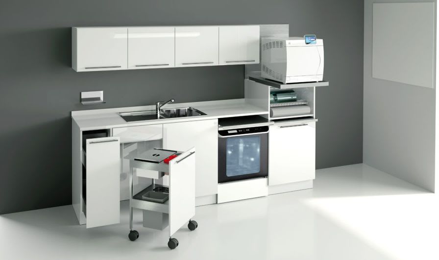 Medical cabinet / storage / dental instrument / dental S_teryl SARATOGA S.p.A.