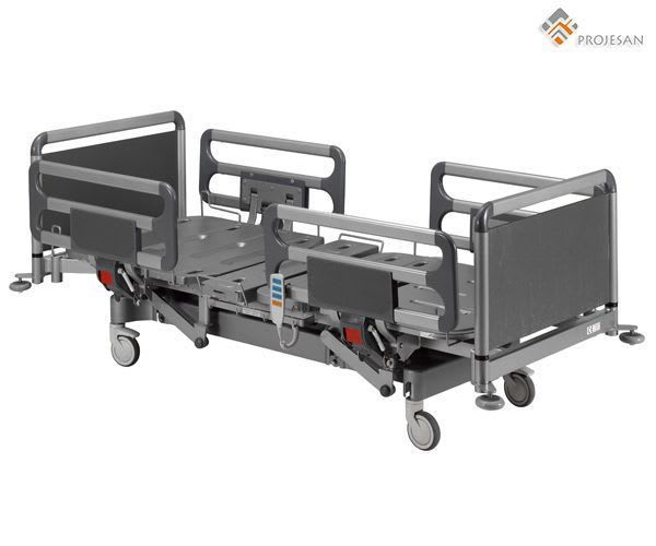 Hospital bed / electrical / on casters / 4 sections PS-NEB06 PROJESAN