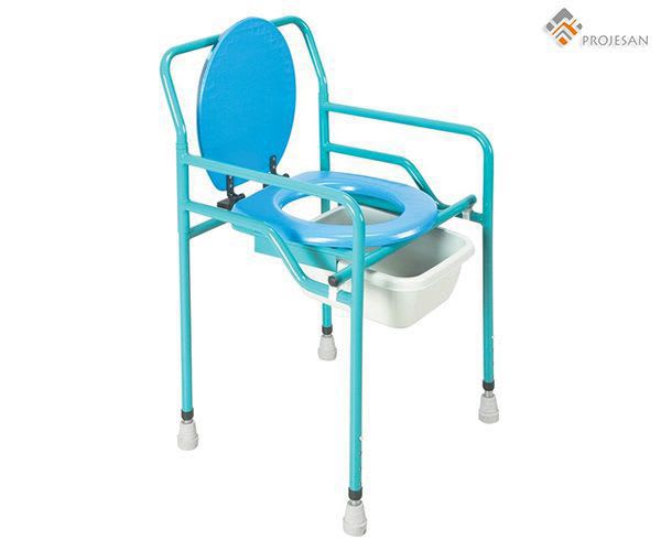 Shower chair / with bucket / with armrests PS-CT12 PROJESAN