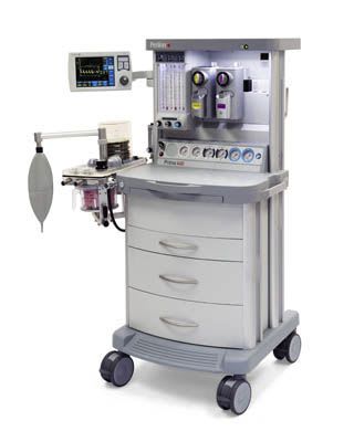 Anesthesia workstation with gas blender Prima 460 Penlon