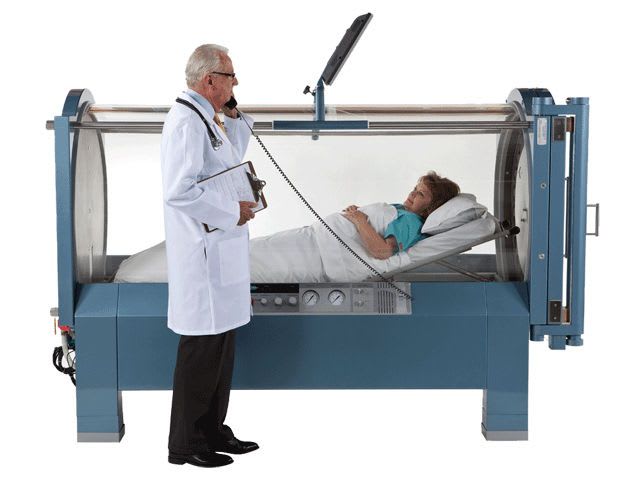 Monoplace hyperbaric chamber Sechrist 4100H Sechrist Industries, Inc.
