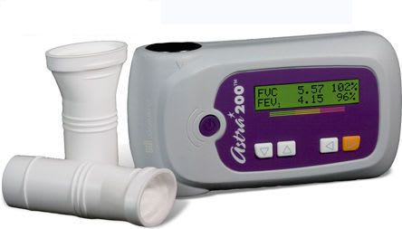 Hand-held spirometer / wireless / USB Astra200 SDI Diagnostics