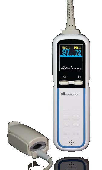 Handheld pulse oximeter / with separate sensor AstraPulse 3i™ SDI Diagnostics