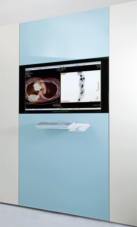 Medical computer workstation / waterproof / recessed INTEL® CORE™ I5-520M Rein EDV - MeDiSol