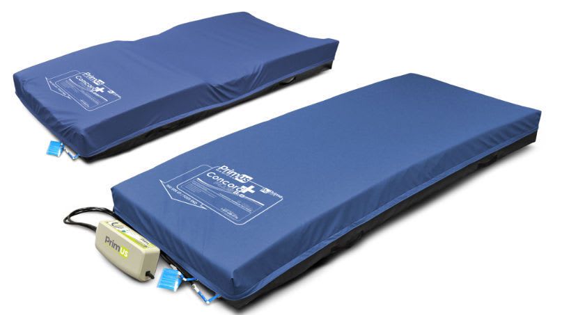 Hospital bed mattress / anti-decubitus / foam / alternating pressure SP04-02CP80FK Concord Plus 8.0 Primus Medical