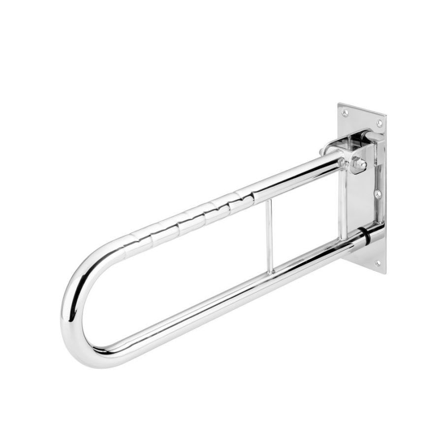 Toilet grab bar / folding / wall-mounted 5120 Meyra - Ortopedia